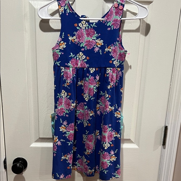 Matilda Jane Other - Girls Matilda Jane Dress Size 8 like new Floral Blue Kids Dress